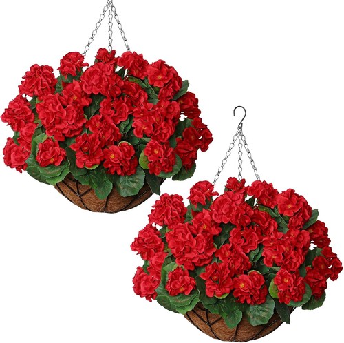 Artificial hanging flowers - artificial,